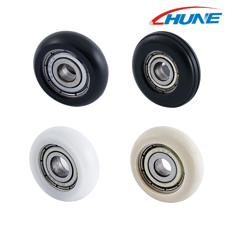 Peralatan Rumah Tangga Kestabilan Tinggi R-Shaped 625zz Bearing Pulley