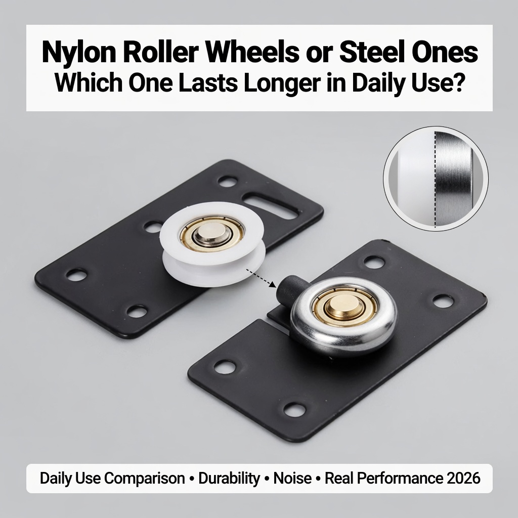  Roda Penggelek Nylon atau Roda Keluli — Yang Mana Satu Tahan Lebih Lama dalam Penggunaan Harian